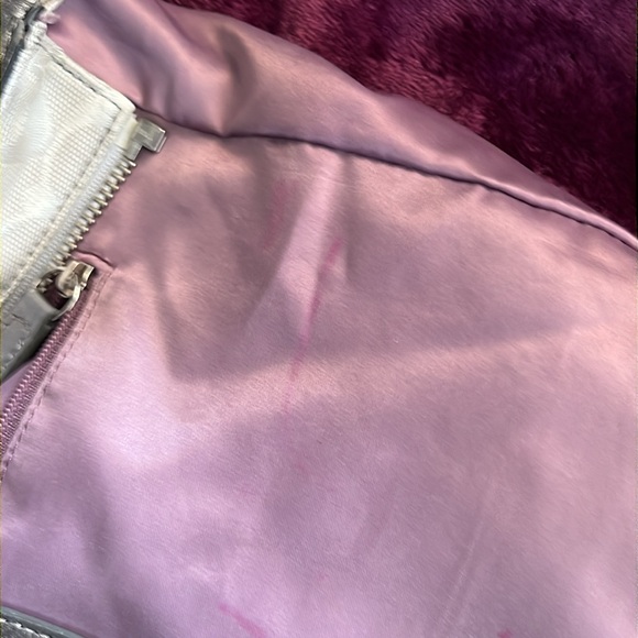 Coach Signature Gallery Jacquard Tote Silver and White - Picture 8 of 14